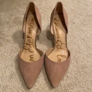 Sam Edelman Jaina Suede D'Orsay Pumps